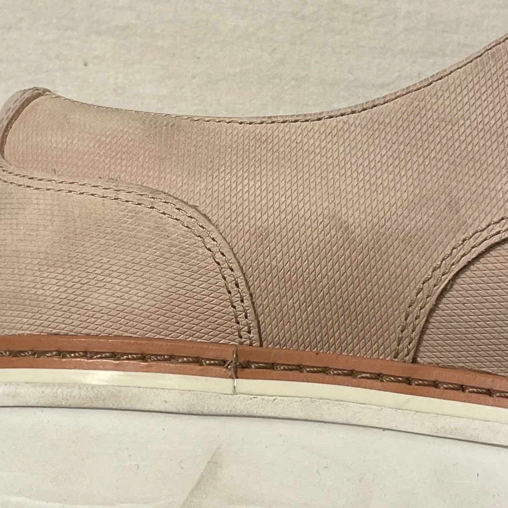 Clarks Women's Size 10‎ Pink Teadale Rhea  Platform Oxford Shoes Suede Derby